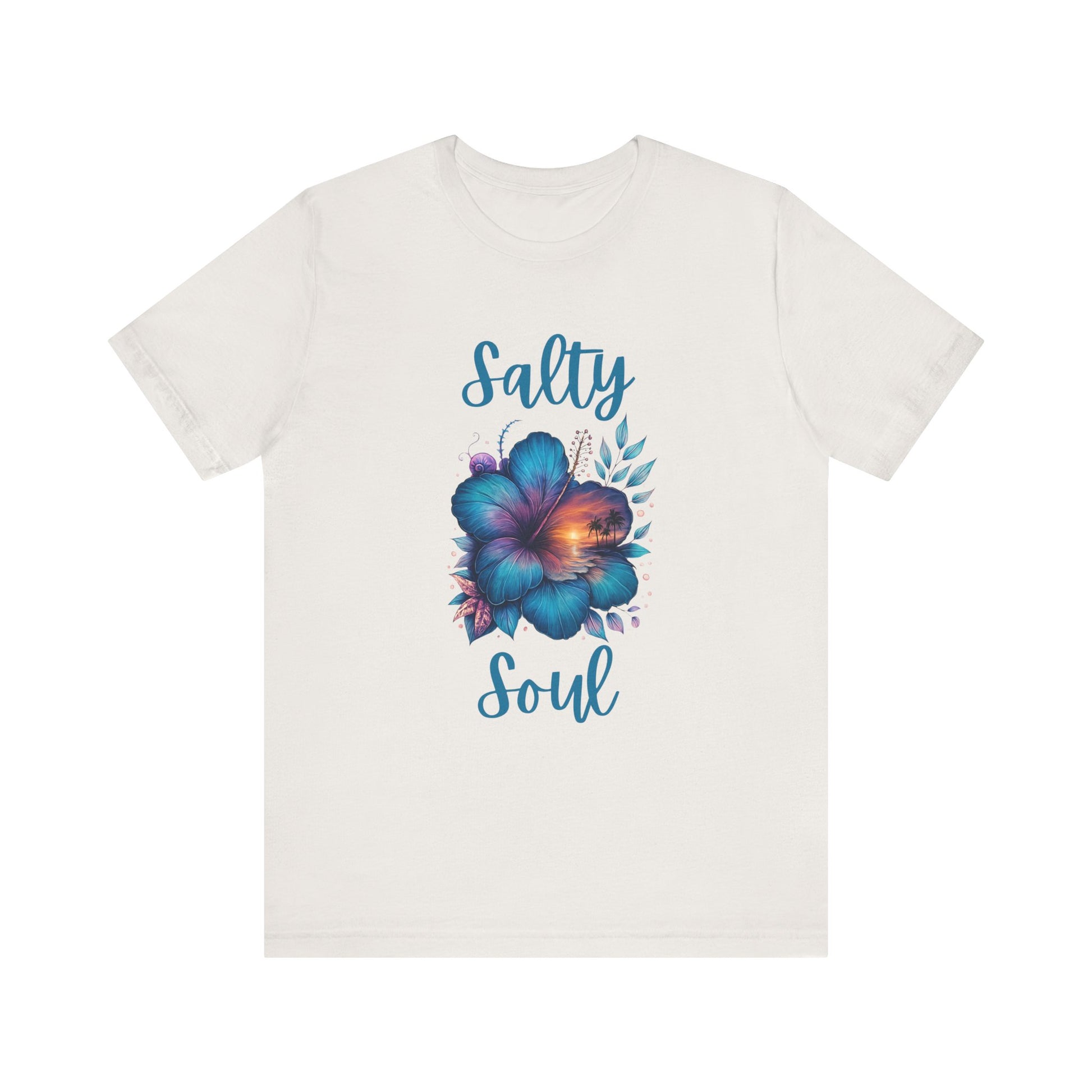 Summer Salty Soul T-shirt, Trendy Summer Shirt, Retro Summer T-shirt - PopCultureByDesign36