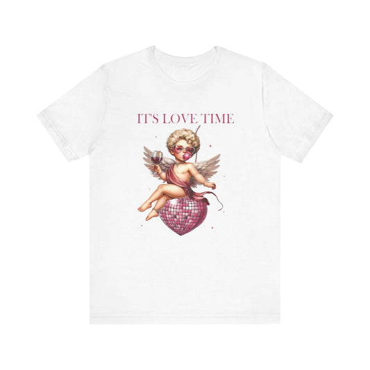 Its Love Time Shirt, Funny Cupid Shirt, Cupid Love Shirt, Vday Shirt - PopCultureByDesign36