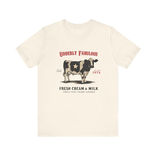 Retro Cattle Shirt, Gift for Cow Lover, Farmer Gift - PopCultureByDesign36