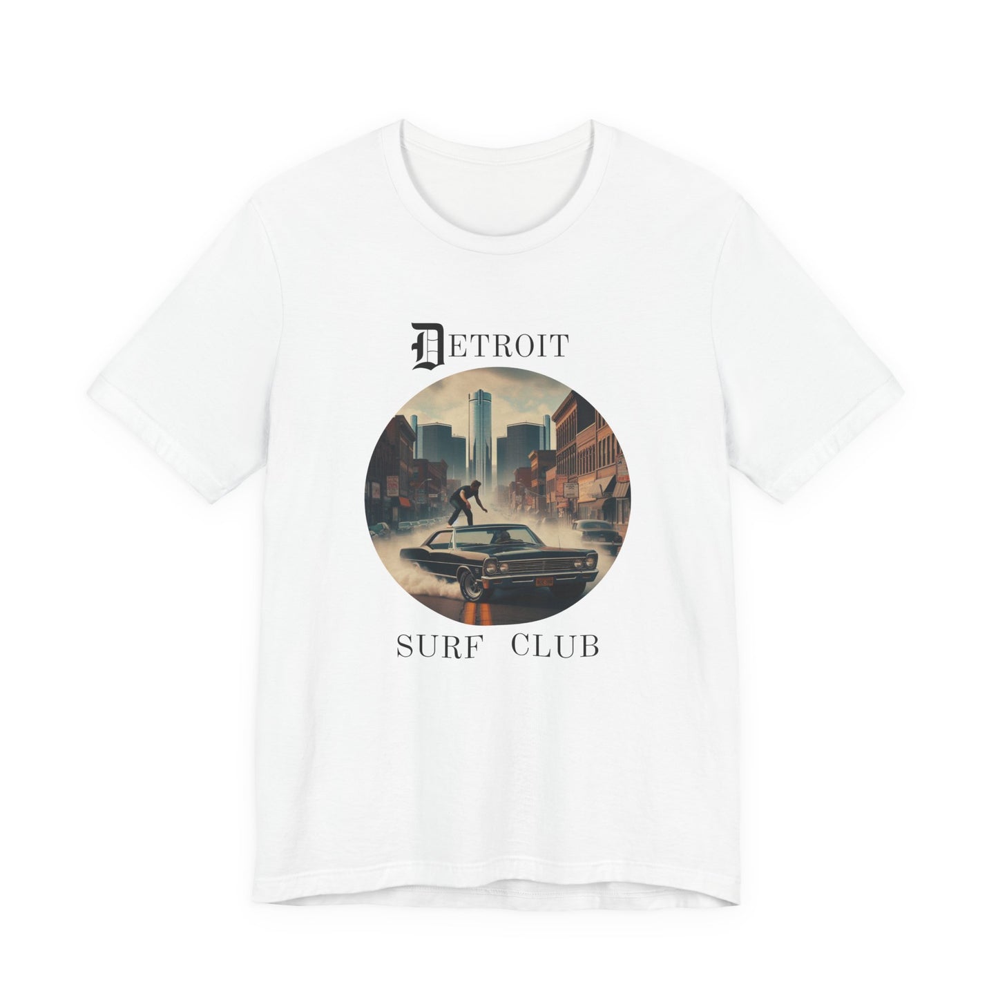 Detroit Surf Club, Detroit T-Shirt, Detroit Sports, Detroit Pride - PopCultureByDesign36