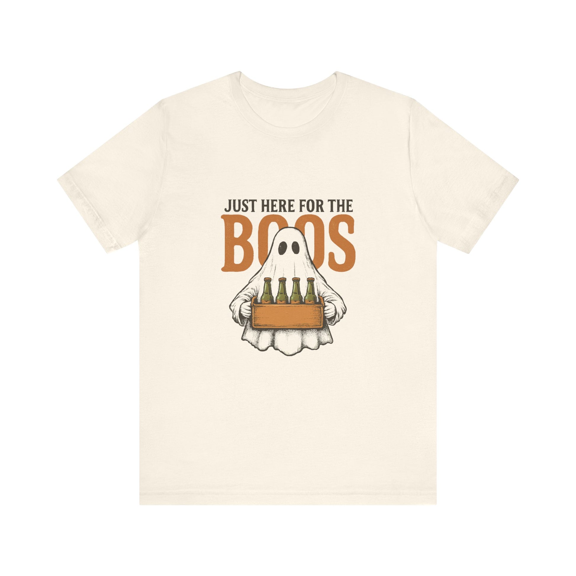 Halloween Shirt, I'm Just Here For The Boos Shirt, Halloween Ghost Shirt - PopCultureByDesign36