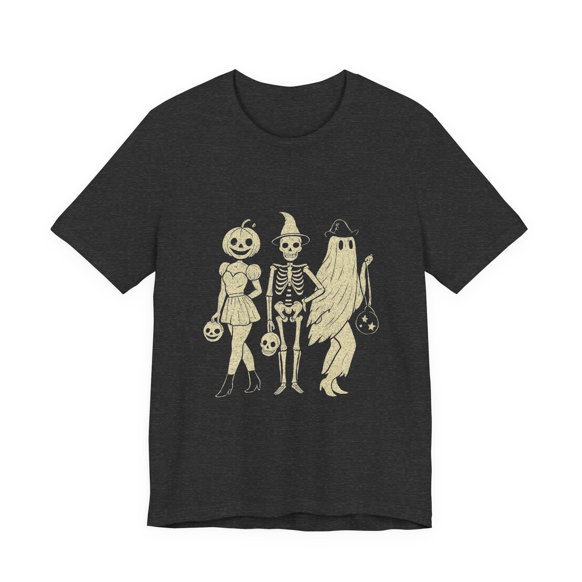 Dancing Skeleton Halloween Shirt, Spooky Season Skeleton Tee, Cute Skeleton Tee - PopCultureByDesign36