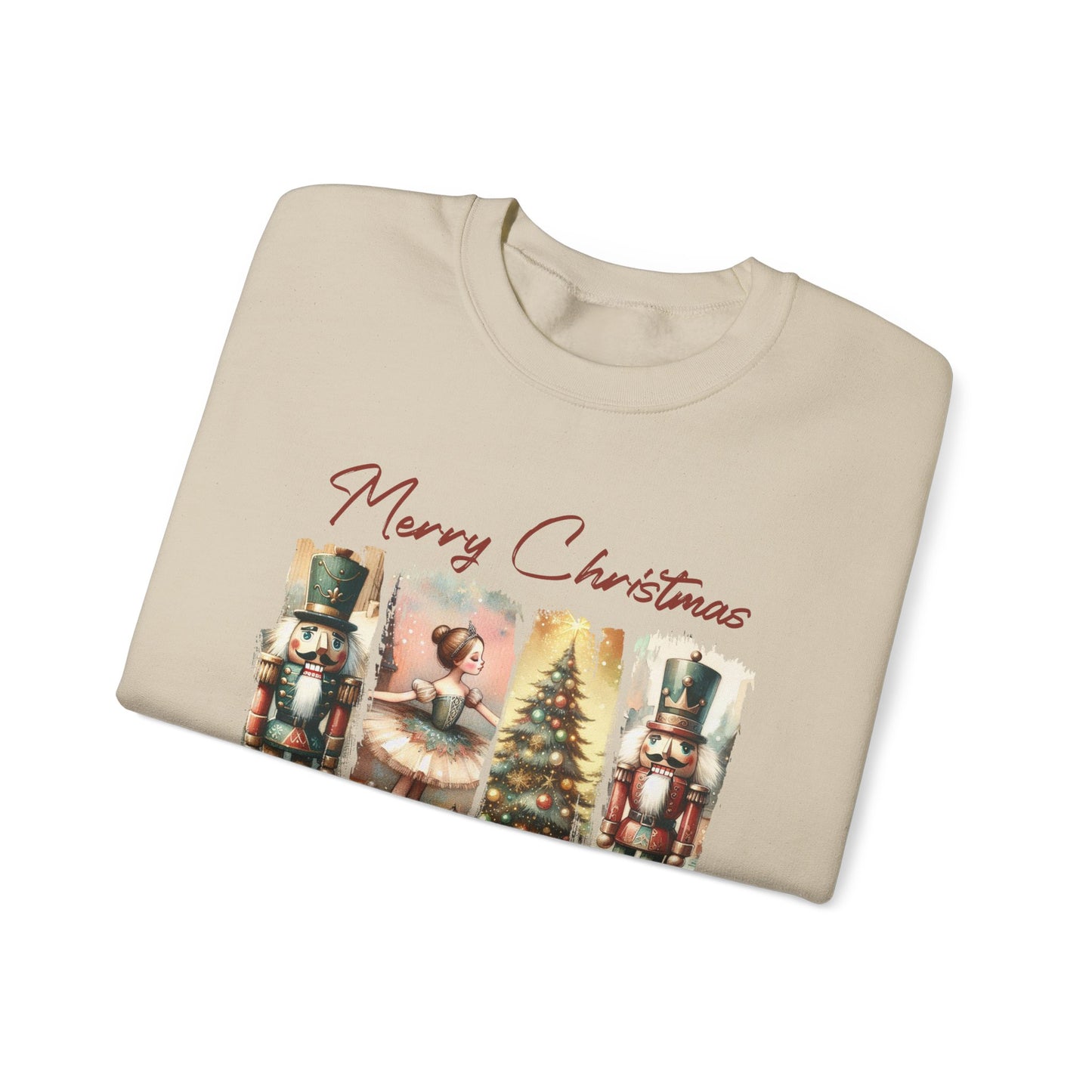 Merry Christmas Sweatshirt, Christmas Tis The Season Sweatshirt - PopCultureByDesign36