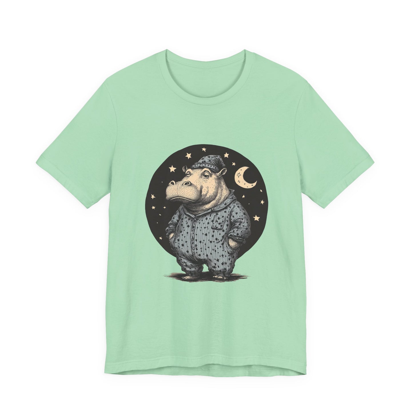 Sleepy Hippo Shirt, Funny Hippo Shirt, Cute Hippo Shirt - PopCultureByDesign36