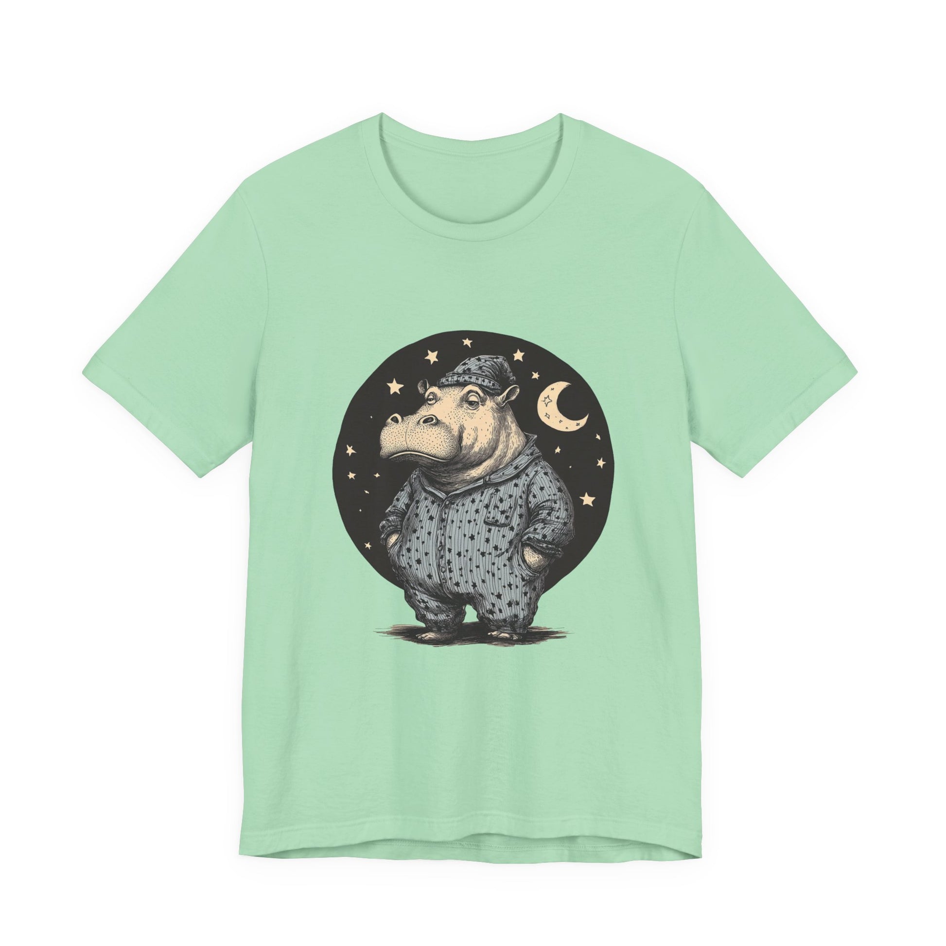 Sleepy Hippo Shirt, Funny Hippo Shirt, Cute Hippo Shirt - PopCultureByDesign36