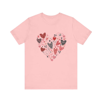 Valentine Heart Shirt, Heart Shirt, Love Shirt, Valentine Shirt, Valentines Day Shirt - PopCultureByDesign36
