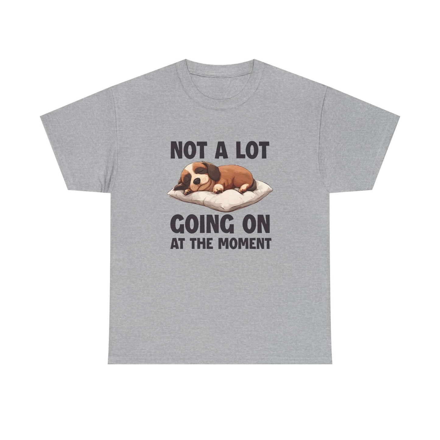 Cute Puppy Sleeping, Dog Lover Animal Tshirt, Tired Puppy, Lazy Dog Shirt - PopCultureByDesign36