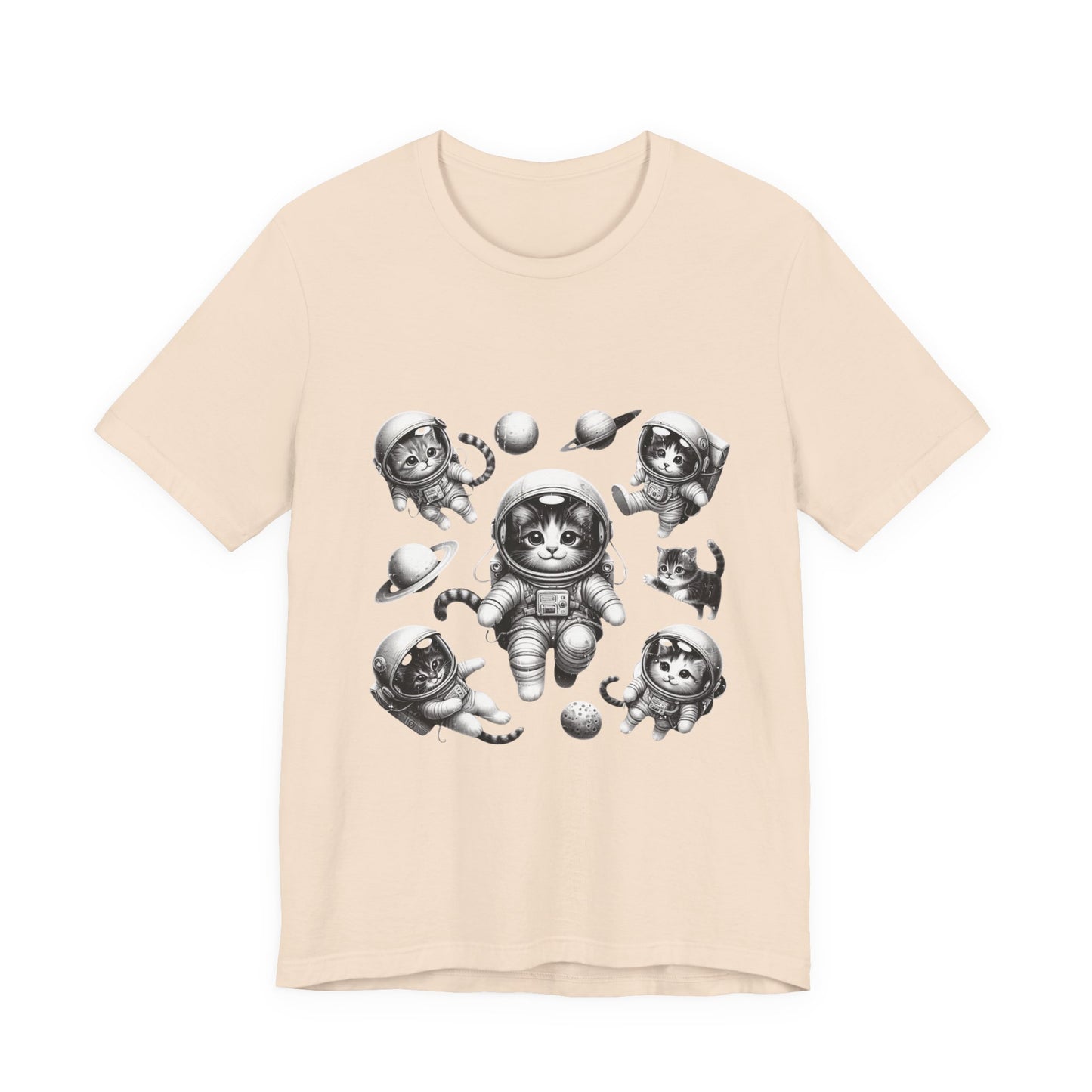 Kittens in Space Shirt, Funny Cat Shirt, Funny Kitten Shirt - PopCultureByDesign36