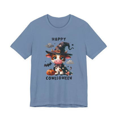 Happy Cowlloween, Cow alovers Halloween Shirt, Halloween Cow Shirt - PopCultureByDesign36