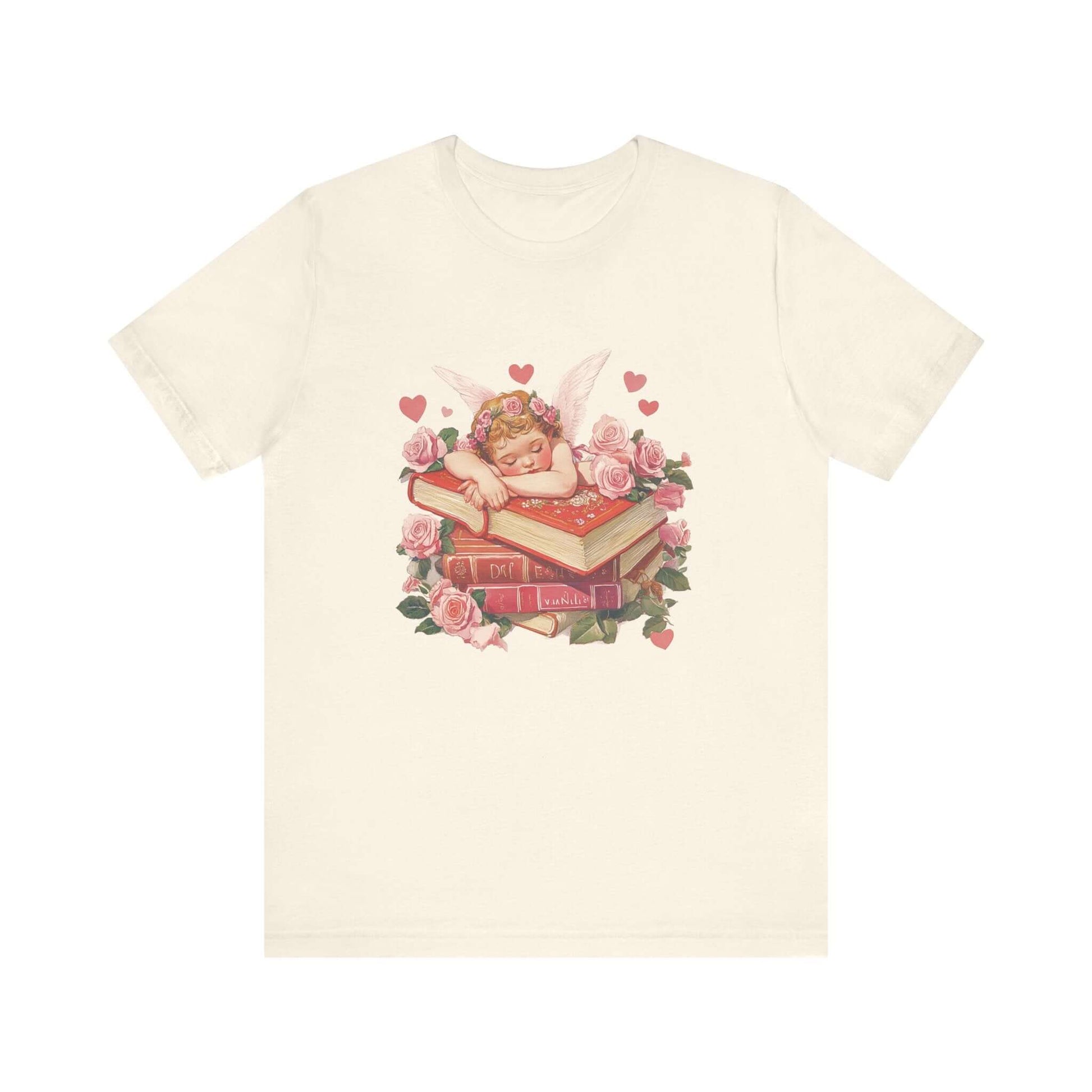 Reading Cupid Shirt, Funny Cupid Shirt, Cupid Love Shirt, Book Reader Shirt - PopCultureByDesign36