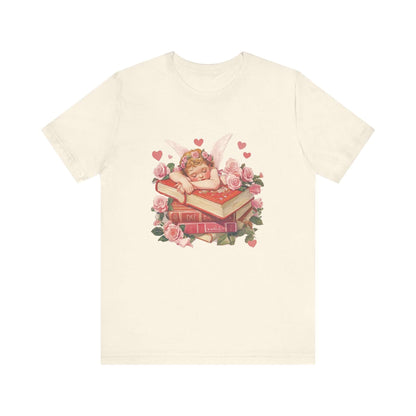 Reading Cupid Shirt, Funny Cupid Shirt, Cupid Love Shirt, Book Reader Shirt - PopCultureByDesign36