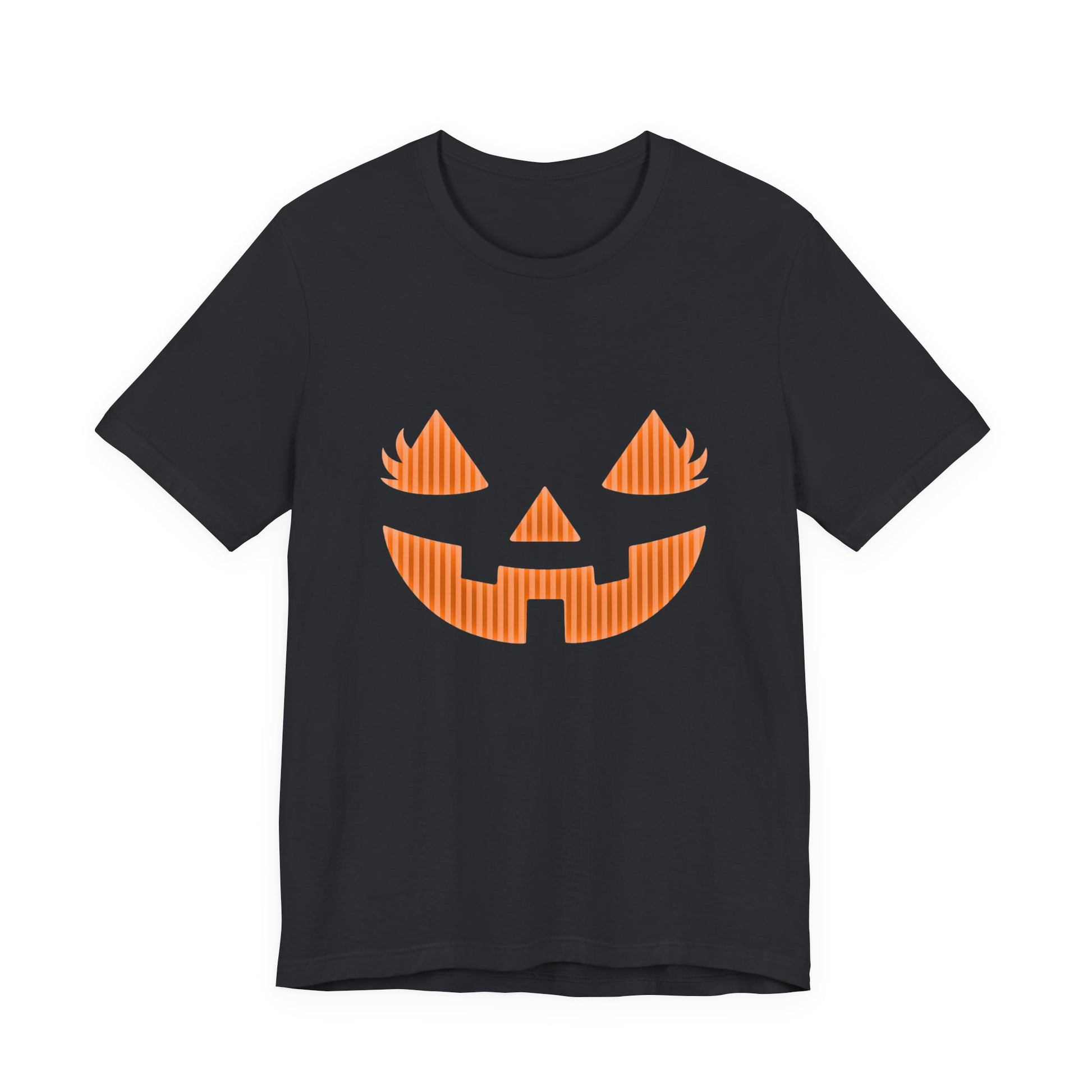 Halloween Pumpkin Tee, Spooky Shirt, Fall T-Shirt, Pumpkin Face Top - PopCultureByDesign36