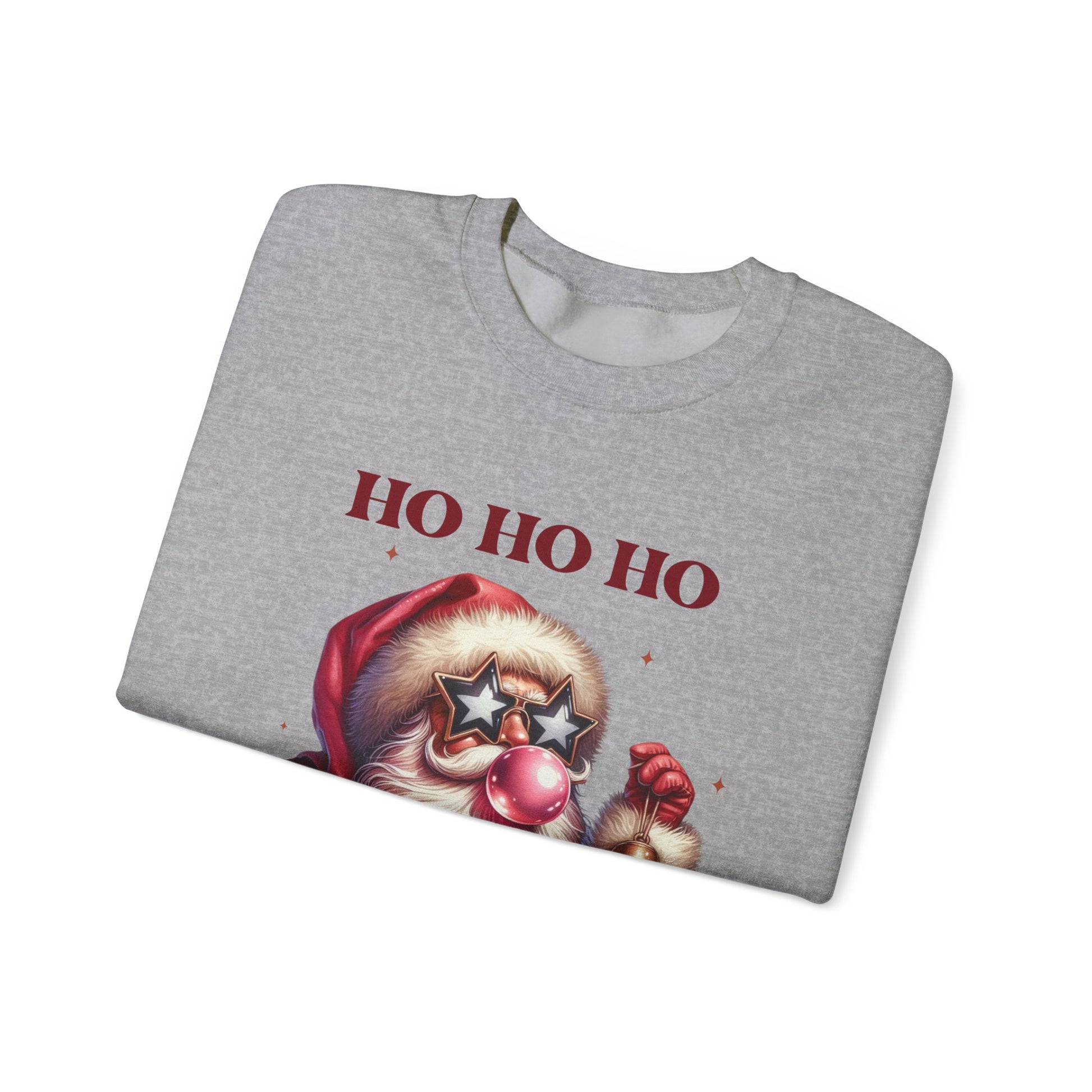 Ho Ho Ho Christmas Vintage Shirt, Santa Inspired, Funny santa sweatshirt - PopCultureByDesign36