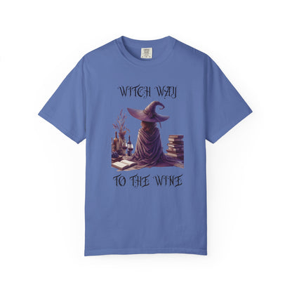 Funny Halloween Shirt, Halloween Witch Shirt, Wine Drinker Gift - PopCultureByDesign36