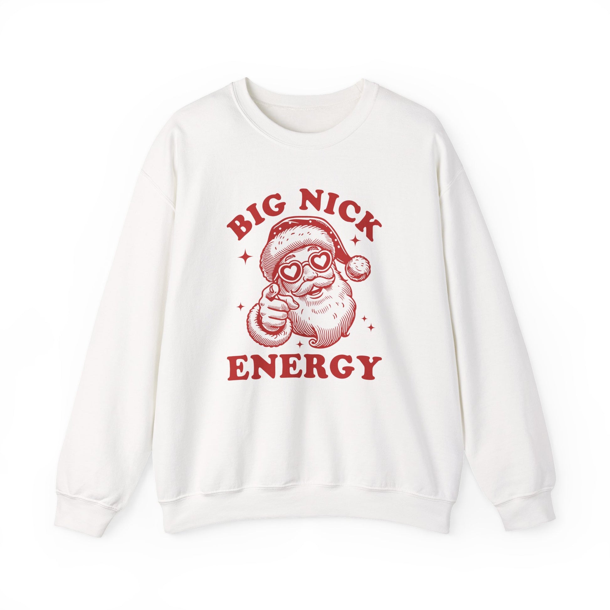 Big Nick Energy Christmas Shirt, Santa Inspired, Funny Santa Sweatshirt - PopCultureByDesign36