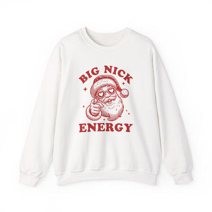 Big Nick Energy Christmas Shirt, Santa Inspired, Funny Santa Sweatshirt - PopCultureByDesign36
