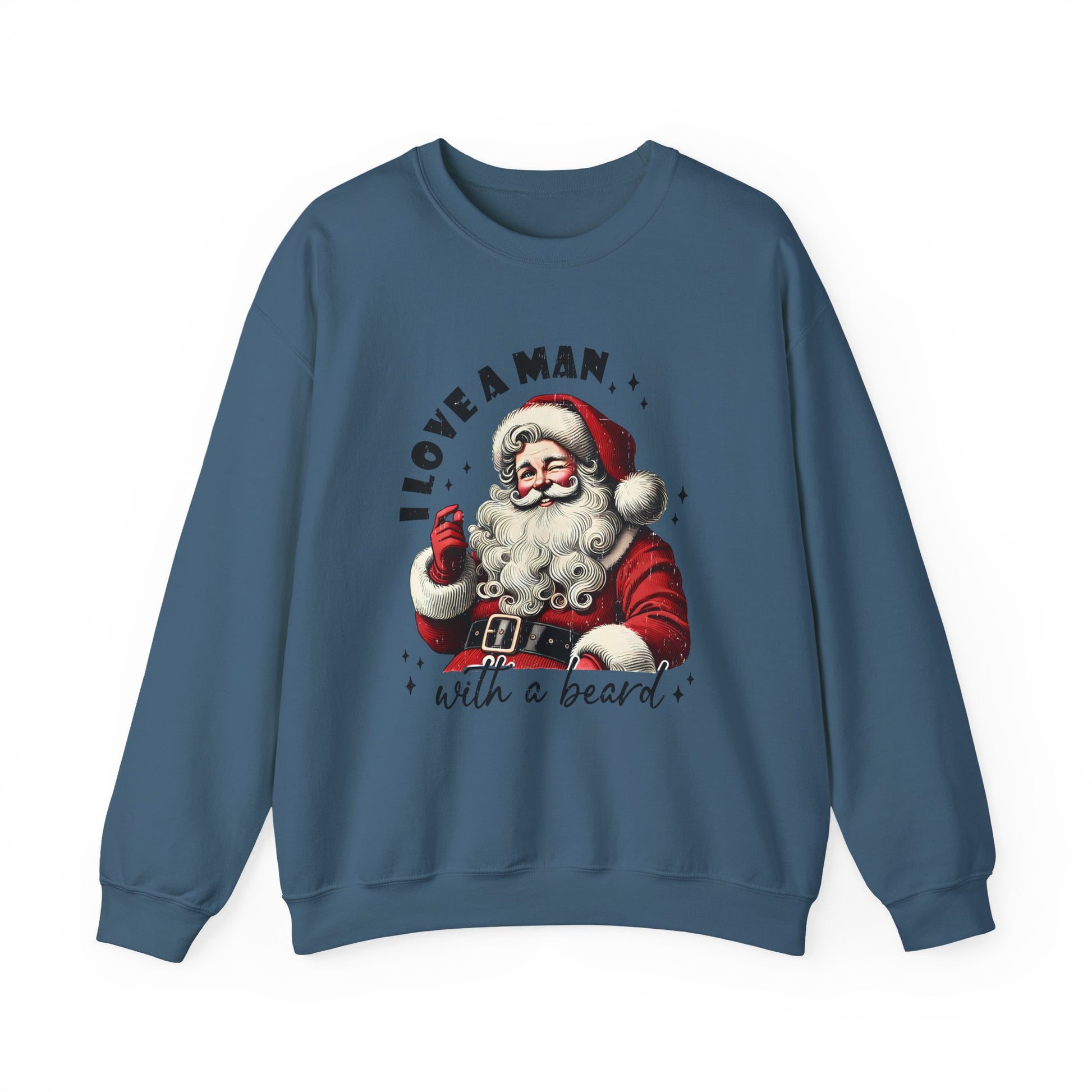 Retro Santa sweatshirt, Old school Santa, Sarcastic Santa, Funny Santa - PopCultureByDesign36