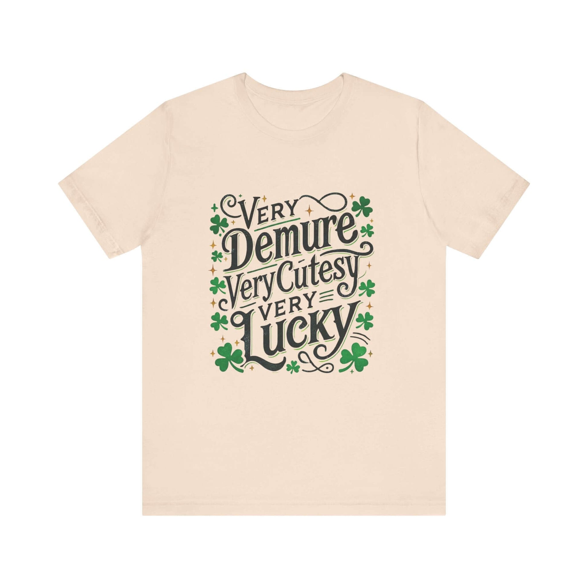 St Patrick's Day Tee, Irish Shamrock Tee, Feeling Lucky St Paddy's Shirt - PopCultureByDesign36