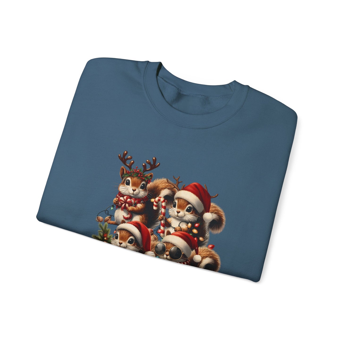 Funny Chipmunks Nut House Christmas Tee Shirt, Chipmunk Xmas Holiday Shirts - PopCultureByDesign36