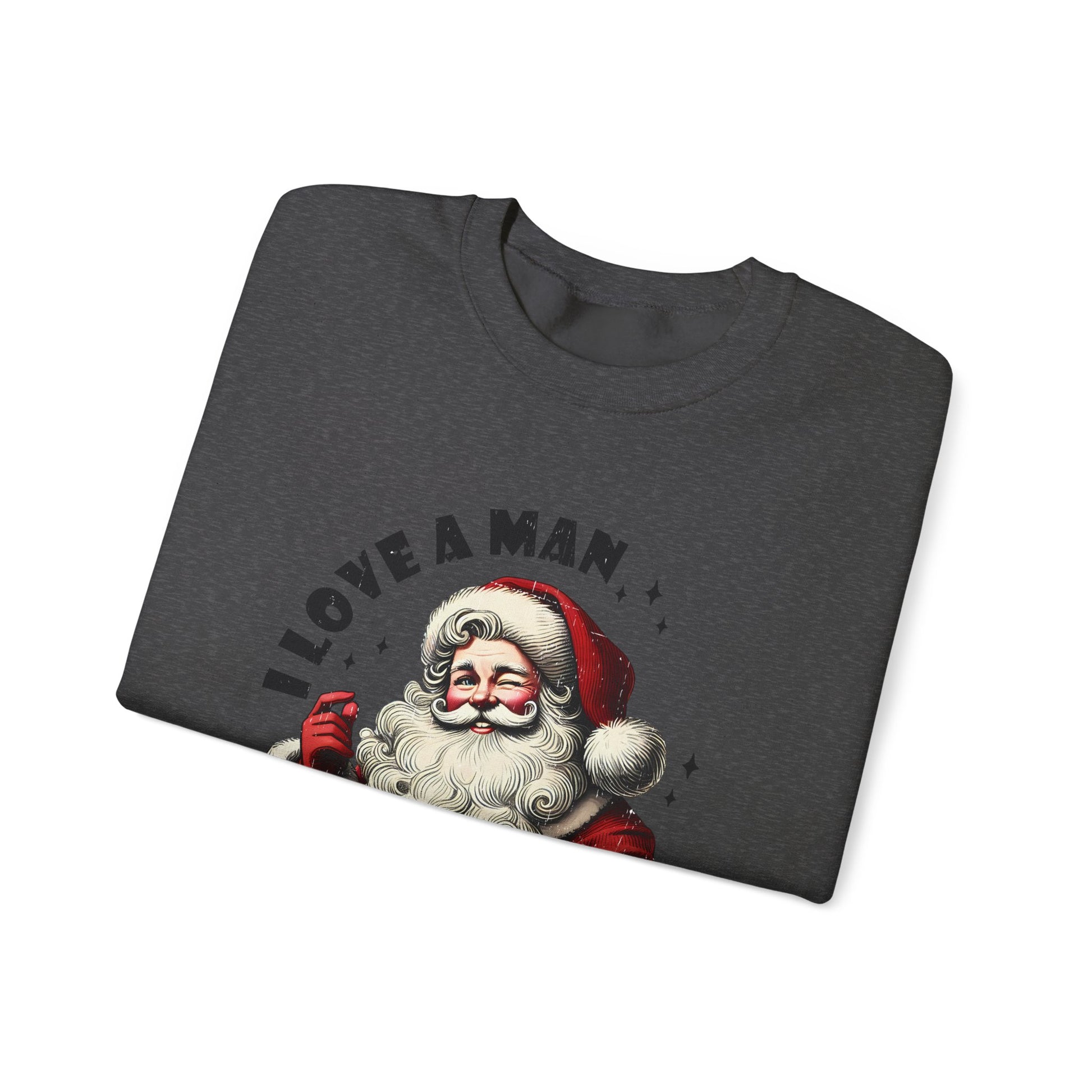 Retro Santa sweatshirt, Old school Santa, Sarcastic Santa, Funny Santa - PopCultureByDesign36