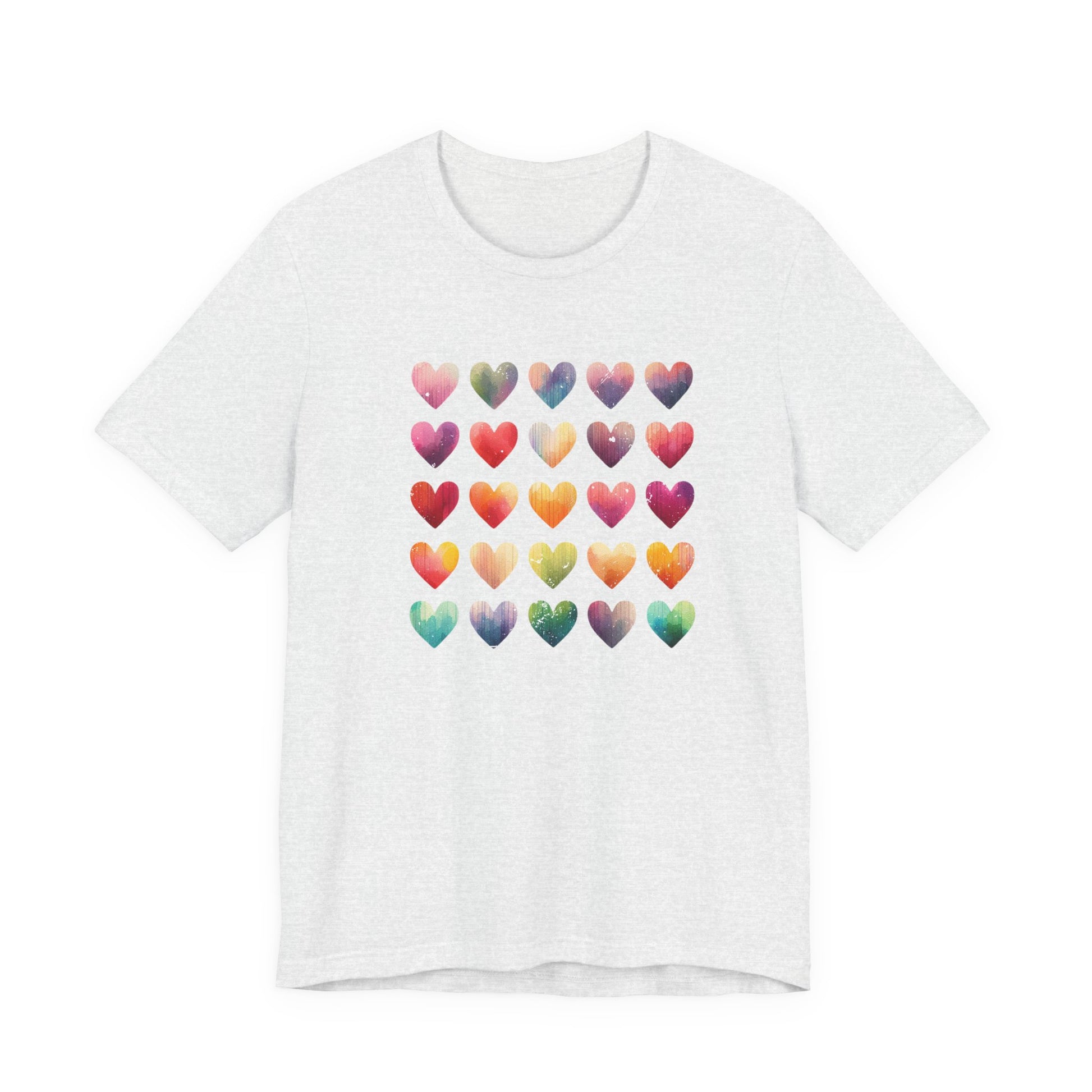 Bohemian Artsy Watercolor Shirt, Watercolor Tee, Watercolor Heart Tee - PopCultureByDesign36