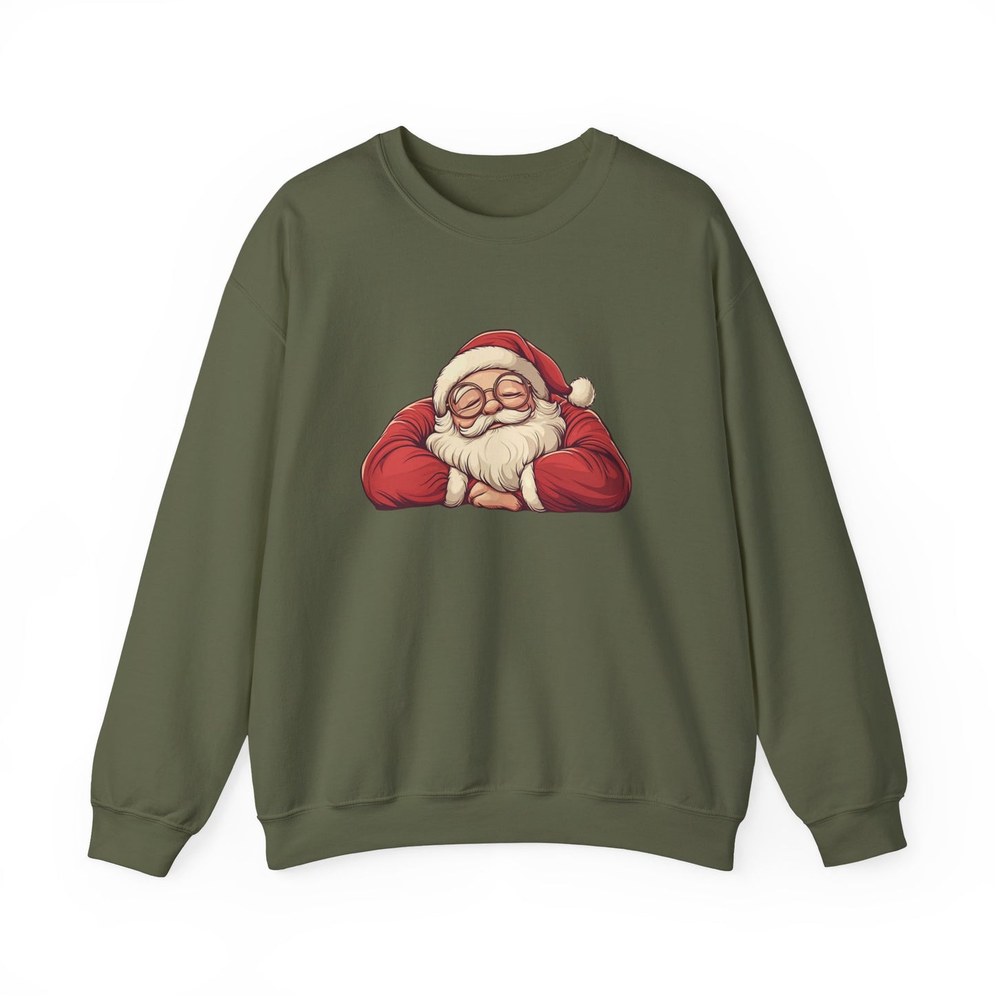 Retro Santa Sweatshirt, Vintage Santa Sweatshirt, Retro Christmas Santa - PopCultureByDesign36