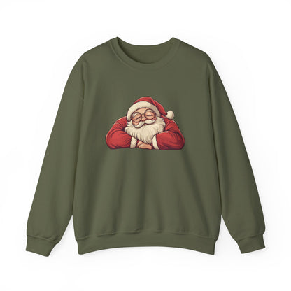 Retro Santa Sweatshirt, Vintage Santa Sweatshirt, Retro Christmas Santa - PopCultureByDesign36