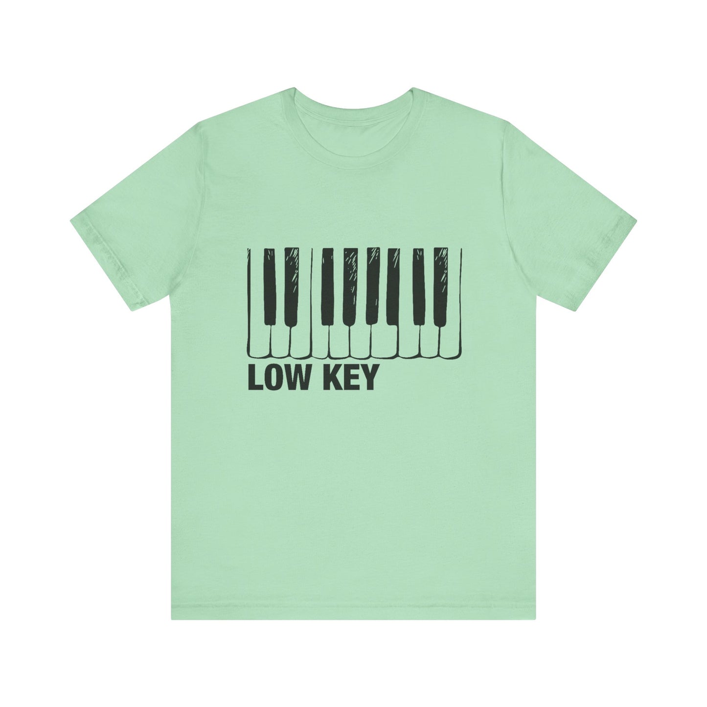 Funny Piano Player Shirt, Low Key Tee, Slang shirt, Piano Students - PopCultureByDesign36