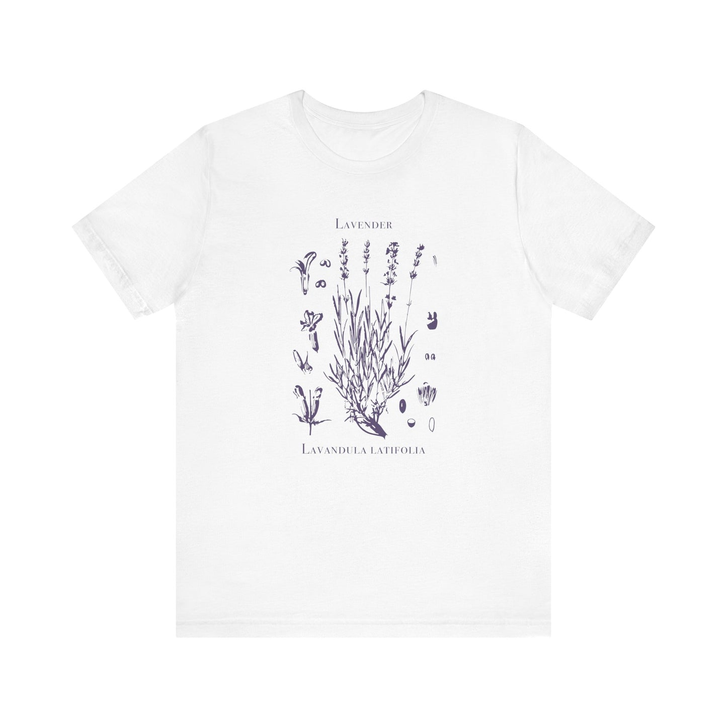 Retro Lavender Adult Shirt, Wildflowers Nature Shirt, Botanical Shirt - PopCultureByDesign36