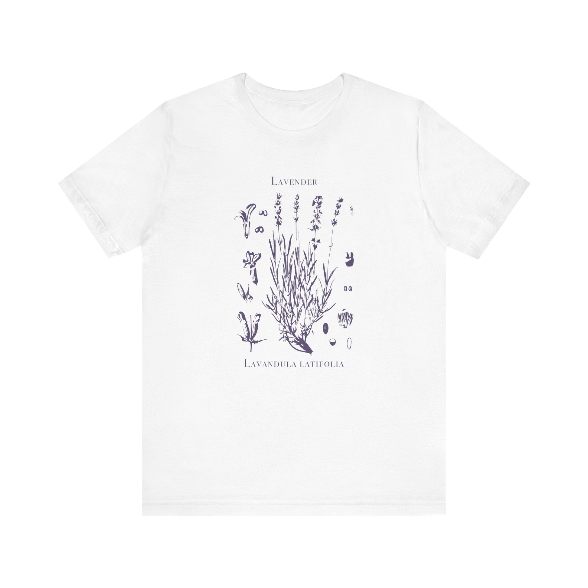 Retro Lavender Adult Shirt, Wildflowers Nature Shirt, Botanical Shirt - PopCultureByDesign36