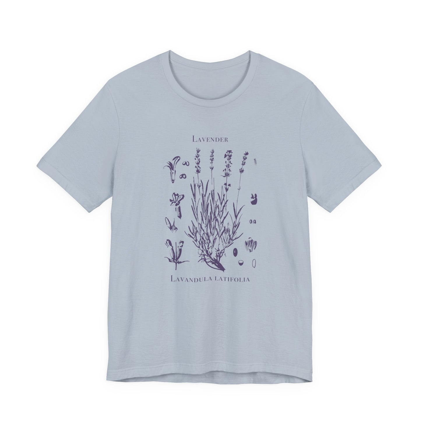 Retro Lavender Adult Shirt, Wildflowers Nature Shirt, Botanical Shirt - PopCultureByDesign36