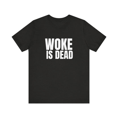 Woke is dead shirt, Funny political humor tee, Retro cartoon parody shirt - PopCultureByDesign36