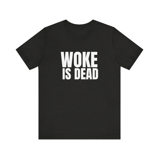 Woke is dead shirt, Funny political humor tee, Retro cartoon parody shirt - PopCultureByDesign36