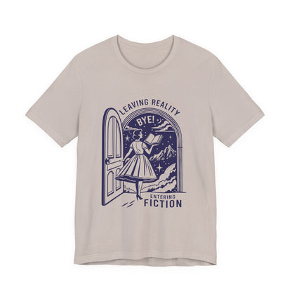 Leaving Reality, A Well Read Woman Shirt, Reading Shirt, Librarian Shirt - PopCultureByDesign36