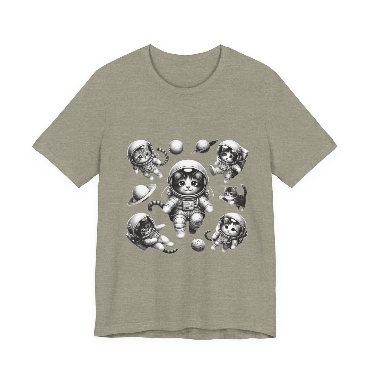 Kittens in Space Shirt, Funny Cat Shirt, Funny Kitten Shirt - PopCultureByDesign36