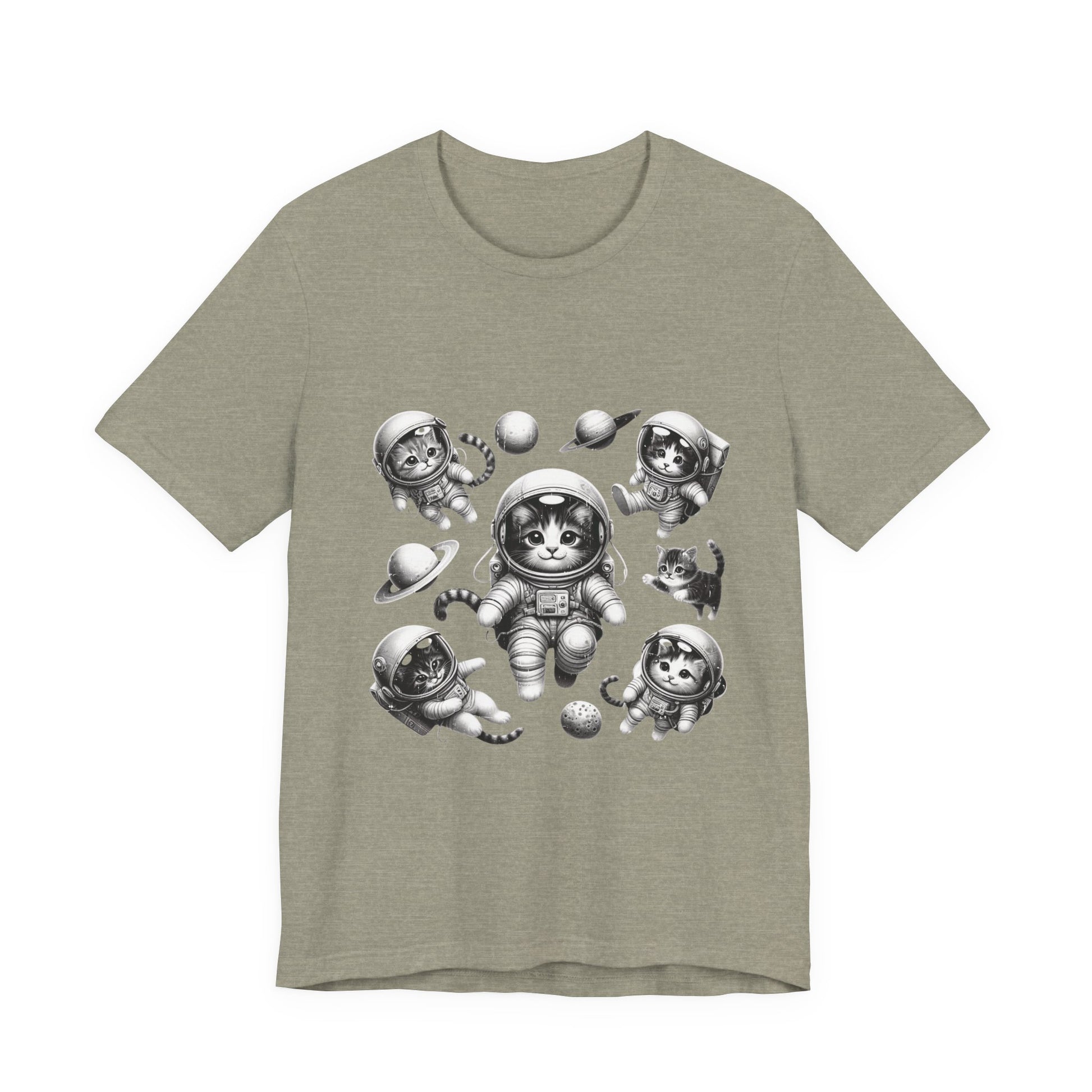 Kittens in Space Shirt, Funny Cat Shirt, Funny Kitten Shirt - PopCultureByDesign36