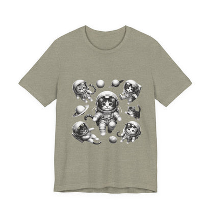 Kittens in Space Shirt, Funny Cat Shirt, Funny Kitten Shirt - PopCultureByDesign36
