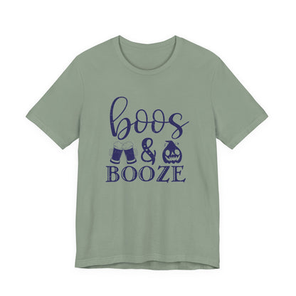 Booze And Boos shirt, Retro Halloween Shirt, Halloween Gift - PopCultureByDesign36