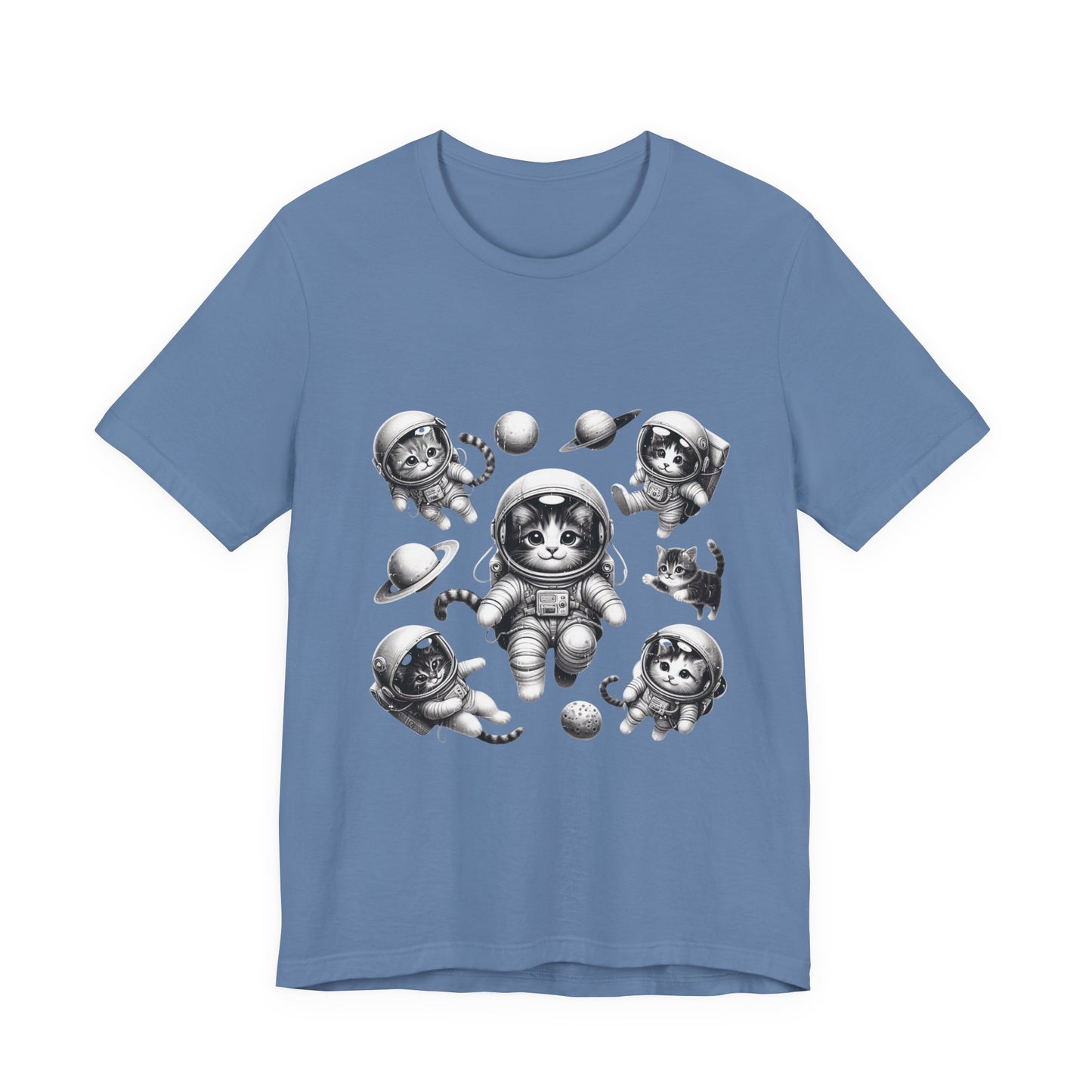 Kittens in Space Shirt, Funny Cat Shirt, Funny Kitten Shirt - PopCultureByDesign36