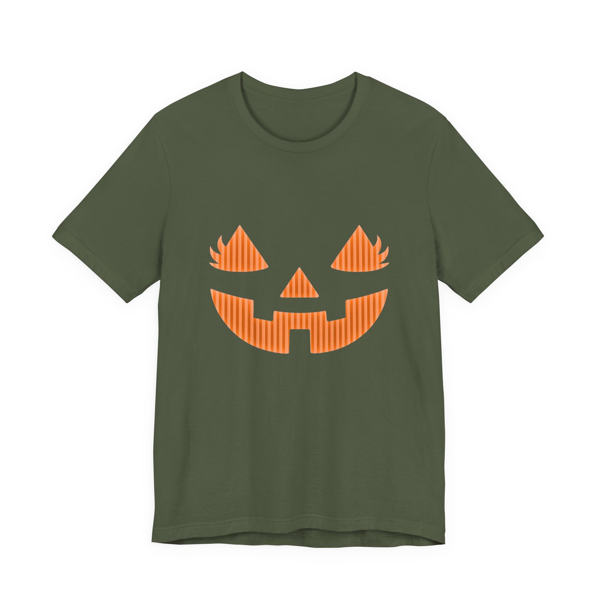 Halloween Pumpkin Tee, Spooky Shirt, Fall T-Shirt, Pumpkin Face Top - PopCultureByDesign36