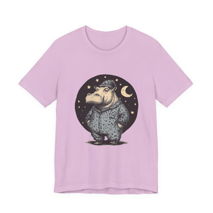 Sleepy Hippo Shirt, Funny Hippo Shirt, Cute Hippo Shirt - PopCultureByDesign36