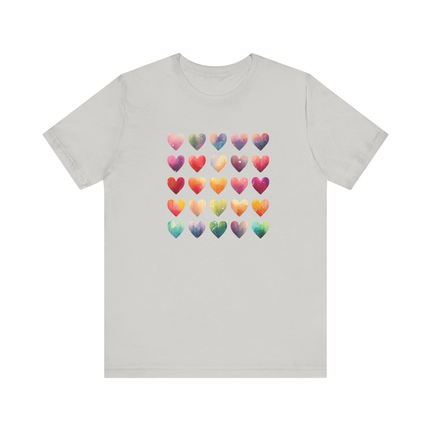 Bohemian Artsy Watercolor Shirt, Watercolor Tee, Watercolor Heart Tee - PopCultureByDesign36