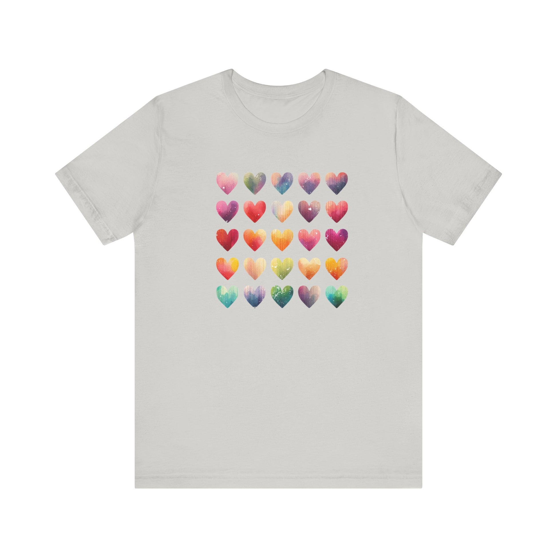 Bohemian Artsy Watercolor Shirt, Watercolor Tee, Watercolor Heart Tee - PopCultureByDesign36