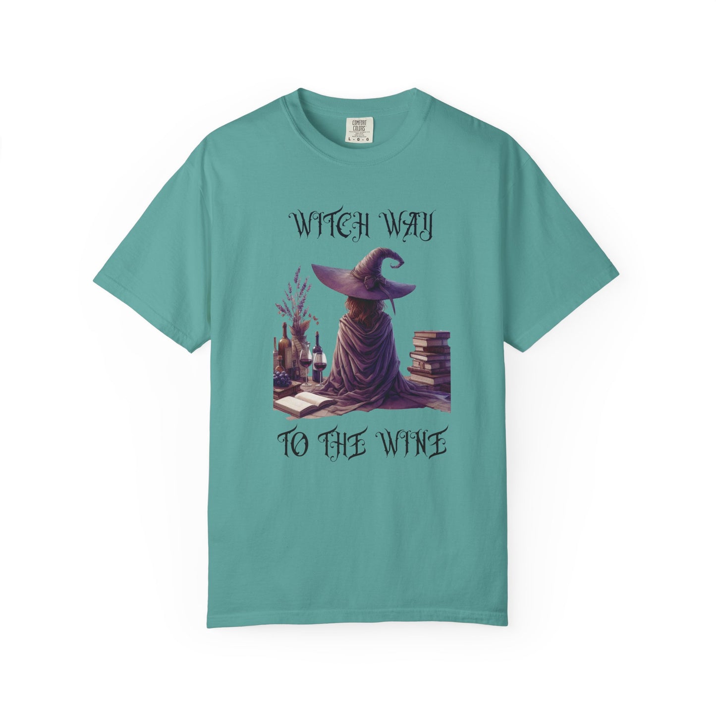 Funny Halloween Shirt, Halloween Witch Shirt, Wine Drinker Gift - PopCultureByDesign36