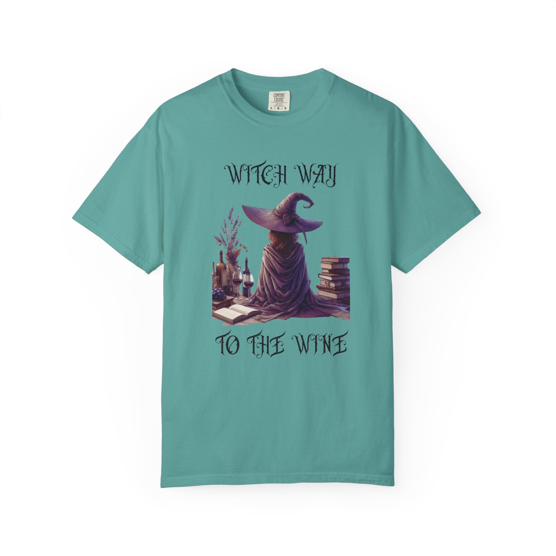 Funny Halloween Shirt, Halloween Witch Shirt, Wine Drinker Gift - PopCultureByDesign36