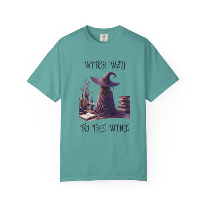 Funny Halloween Shirt, Halloween Witch Shirt, Wine Drinker Gift - PopCultureByDesign36
