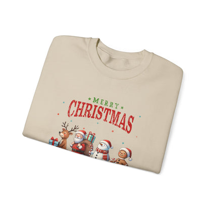 Christmas Sweatshirt, Cute Gingerbread Sweater, Gift For Christmas - PopCultureByDesign36