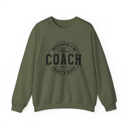 Because I'm The Coach That's Why, Coach Gifts, Shirts For Coach - PopCultureByDesign36