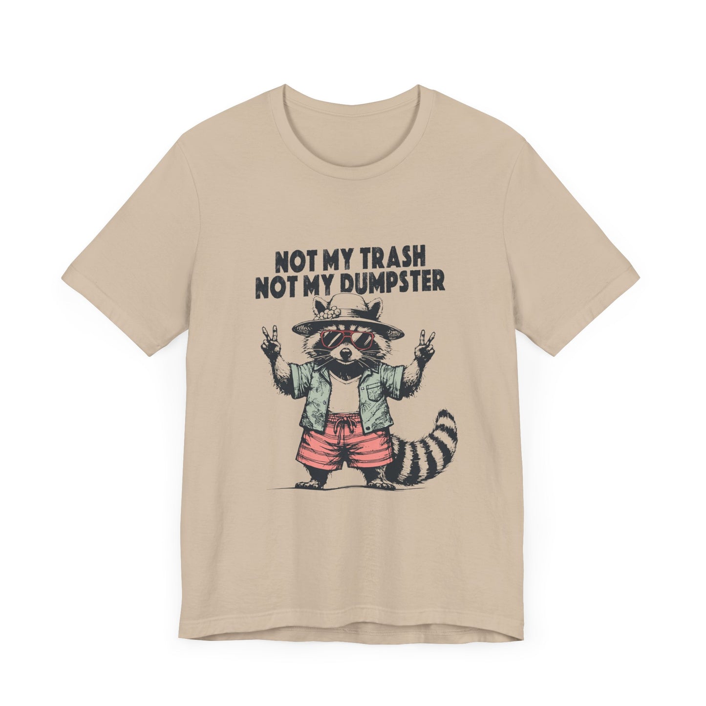 Funny Raccoon Shirt, Cute Baby Raccoon Shirt, Trashy Raccoon Shirt - PopCultureByDesign36