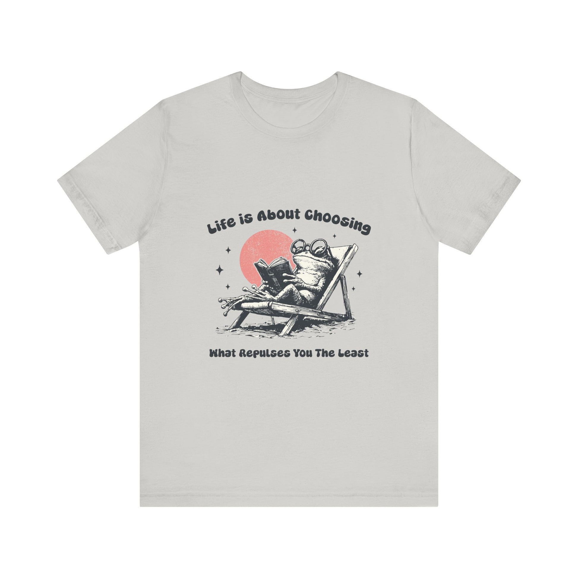 Funny Frog Reading Shirt, Sarcastic Frog Shirt, Frog with Glasses Shirt - PopCultureByDesign36